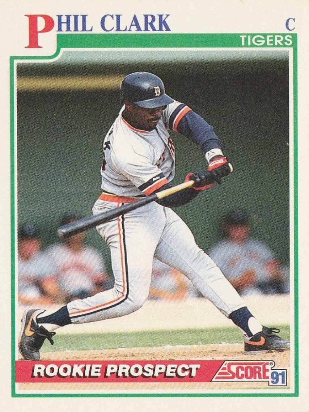 Phil Clark - Score 91 Rookie Prospect Baseball Card
